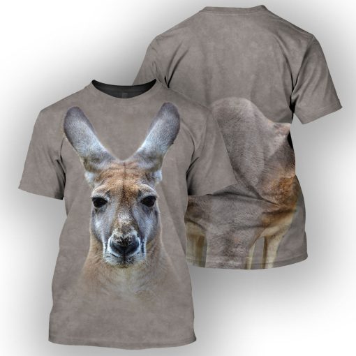 Gearhumans Kangaroo - 3D All Over Printed Shirt