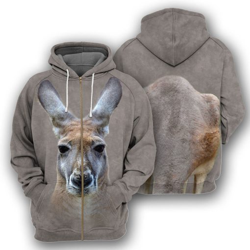 Gearhumans Kangaroo - 3D All Over Printed Shirt
