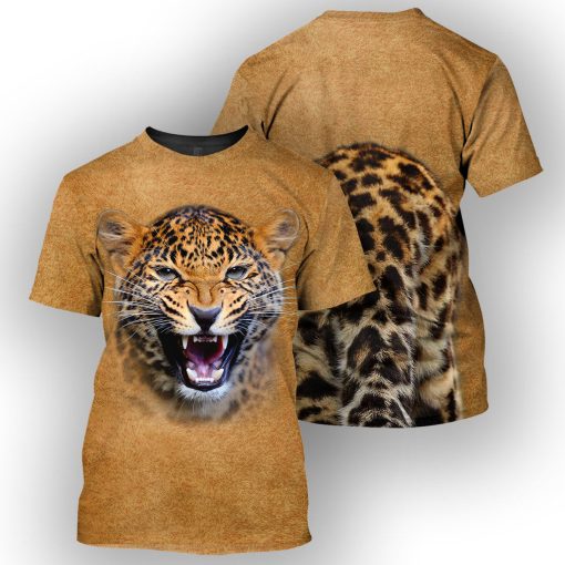 Gearhumans Leopard - 3D All Over Printed Shirt