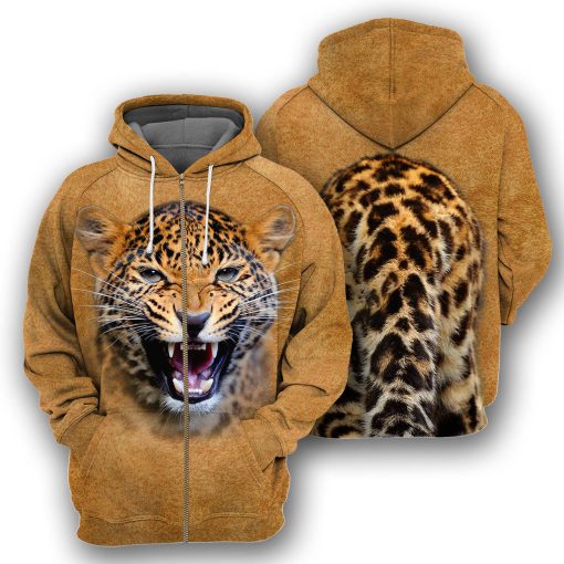 Gearhumans Leopard - 3D All Over Printed Shirt