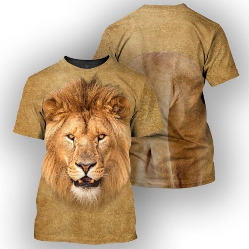 Gearhumans Lion - 3D All Over Printed Shirt - Image 3