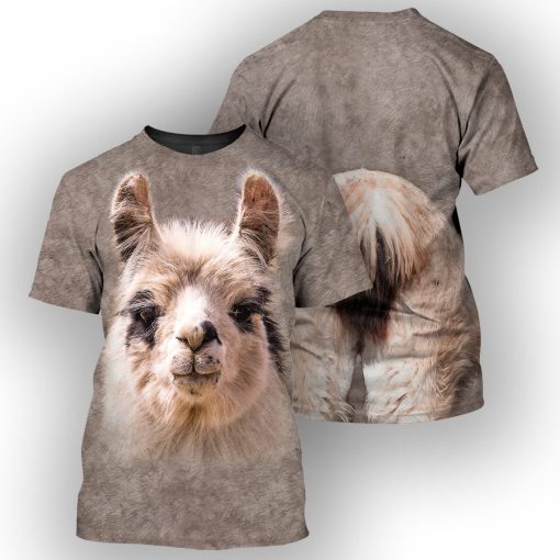 Gearhumans Llama - 3D All Over Printed Shirt