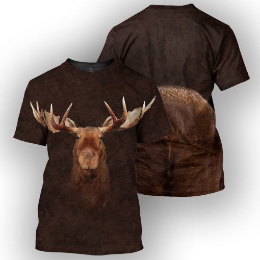Gearhumans Moose - 3D All Over Printed Shirt