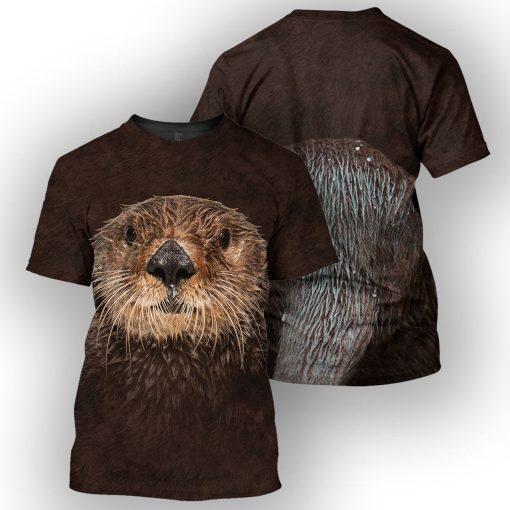 Gearhumans Otter - 3D All Over Printed Shirt