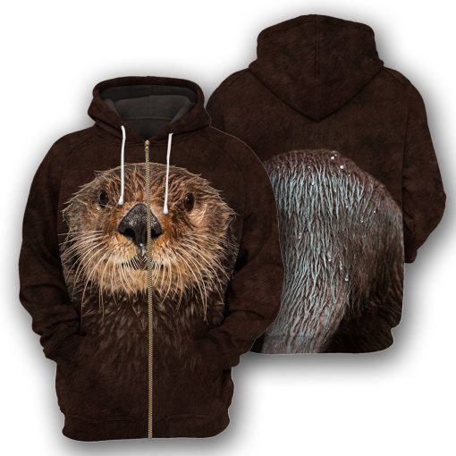 Gearhumans Otter - 3D All Over Printed Shirt