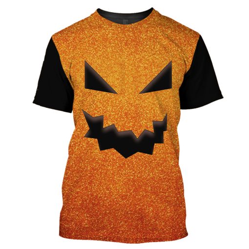 Gearhumans Pumpkin Halloween - 3D All Over Printed Shirt - Image 3