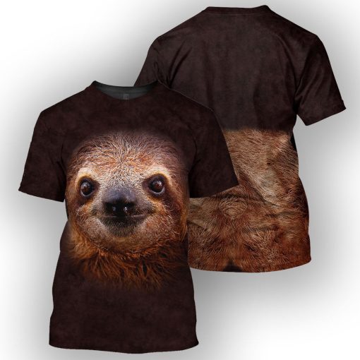 Gearhumans Sloth - 3D All Over Printed Shirt