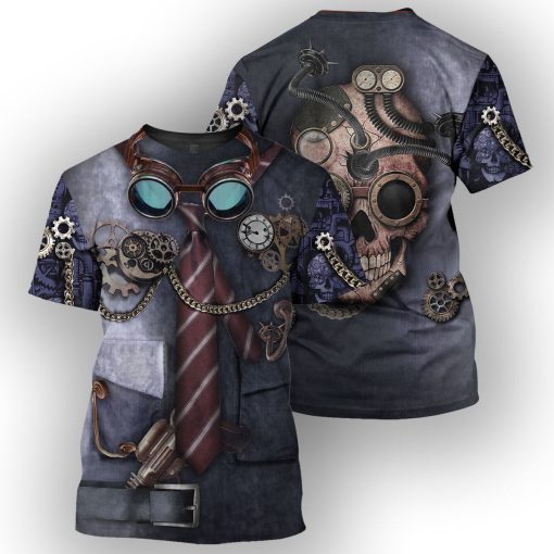 Gearhumans Steampunk - 3D All Over Printed Shirt