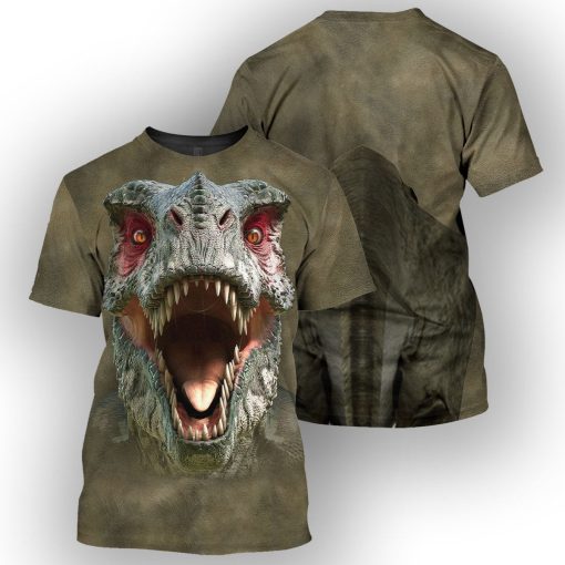 Gearhumans T-Rex - 3D All Over Printed Shirt - Image 3