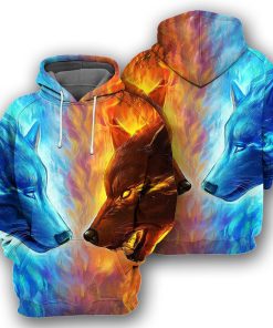 Gearhumans Wolf - 3D All Over Printed Shirt