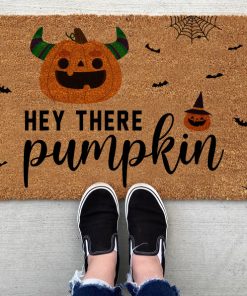 Gearhumans Pumpkin Halloween - Doormat