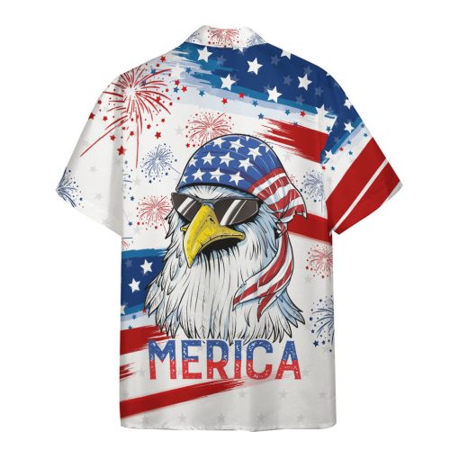 Gearhumans Merica Custom Hawaii Shirt - Image 2