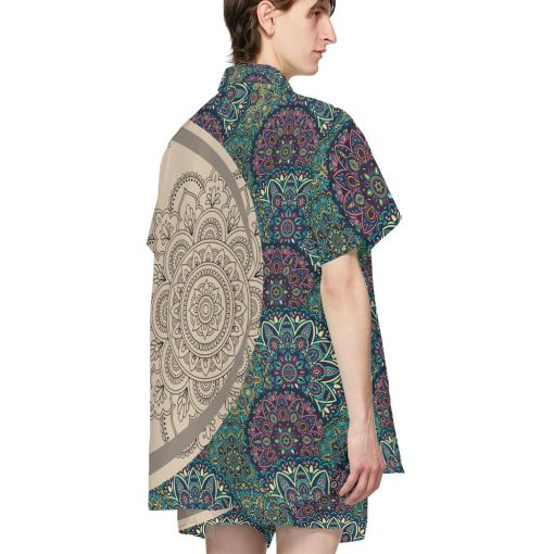 Gearhumans 3D Zen Af Yoga Custom Hawaii Shirt - Image 5