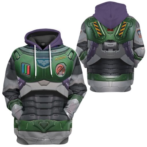 Gearhumans 3D Lightyear Custom Hoodie Tshirt Apparel