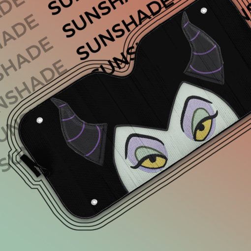 Gearhuman 3D Maleficent Custom Car Auto Sunshade - Image 4