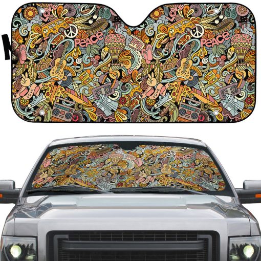 Gearhumans 3D Hippie Sunshade - Image 2