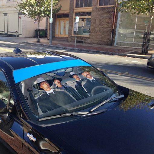 Gearhuman 3D Tombstone Custom Auto Car Sunshade - Image 5