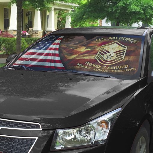 Gearhumans 3D US Air Force Auto Sun Shade