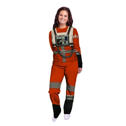 Gearhumans 3D S.W Rebel Pilot Custom Family Pajamas - Image 3