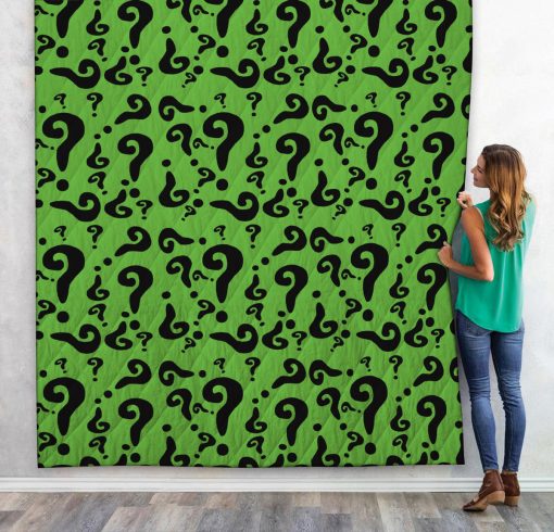 Gearhumans 3D DC The Riddler Custom Quilt - Image 2