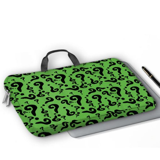 Gearhumans 3D DC The Riddler Custom Laptop Bag 2 Gearhumans 3D DC The Riddler Custom Laptop Bag - Image 2