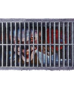 Gearhumans 3D Sewer Pennywise IT Chapter 2 Custom Doormat