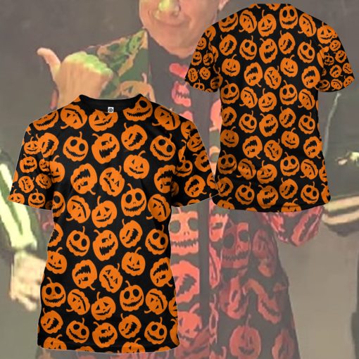 Gearhumans 3D SNL David S Pumpkin Custom Hoodie Tshirt Apparel - Image 9