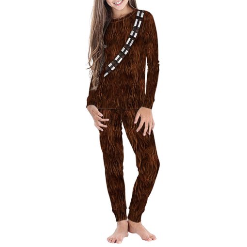 Gearhumans 3D S.W ChewBacca Set Cosplay Custom Family Pajamas - Image 5