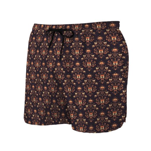 Gearhumans 3D Halloween Haunted Maison Custom Men Shorts - Image 2