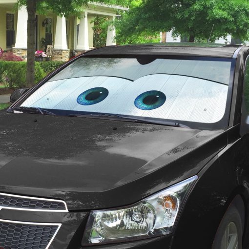 Gearhumans 3D White Auto Sun Shade