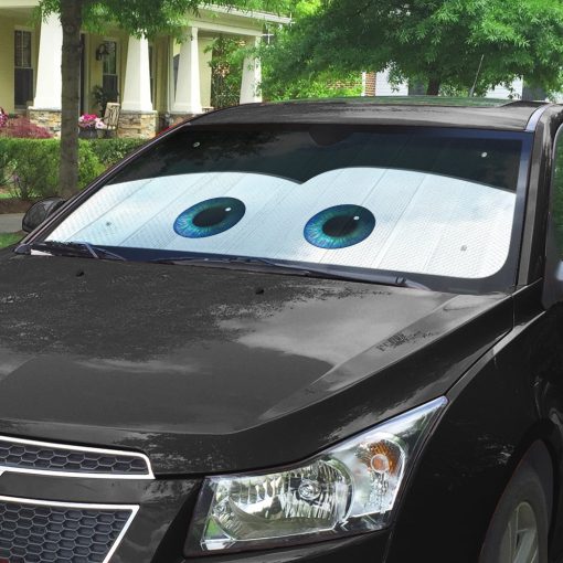 Gearhumans 3D Black Auto Sun Shade