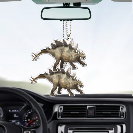 Gearhumans 3D Stegosaurus Dinosaur Custom Car Hanging