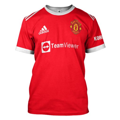 Gearhumans 3D MU CR7 Jersey Custom Name Custom Number Tshirt Hoodie Apparel