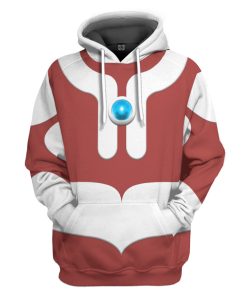 Gearhumans 3D Ultraman Custom Hoodie Tshirt Apparel