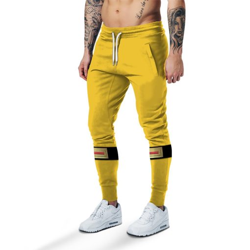 Gearhumans 3D The Yellow Wind Rangers Ninja Storm Custom Tshirt Hoodie Apparel