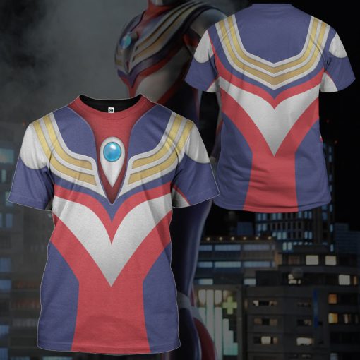 Gearhumans 3D Ultraman Tiga Custom Hoodie Tshirt Apparel - Image 9