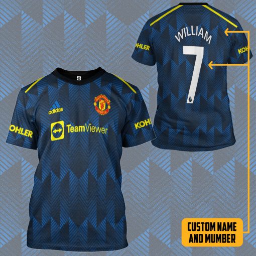 Gearhumans 3D MU CR7 Jersey Custom Name Custom Number Tshirt Hoodie Apparel - Image 9