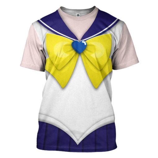 Gearhumans 3D Sailor Uranus Custom Tshirt Hoodie Apparel - Image 3