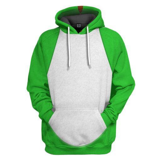 Gearhumans 3D Yoshi Custom Hoodie Tshirt Apparel