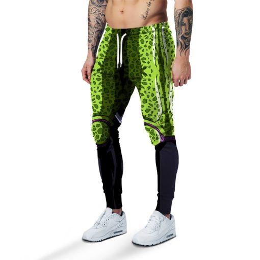 Gearhumans 3D Cell Dragon Ball Custom Sweatpants - Image 3