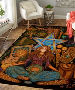 Gearhumans WICCA CAT RUG
