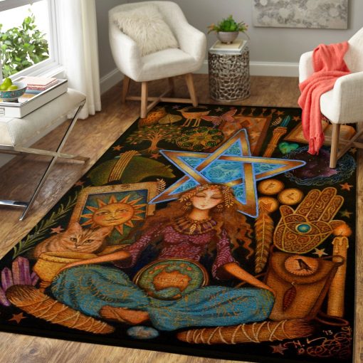 Gearhumans WICCA CAT RUG