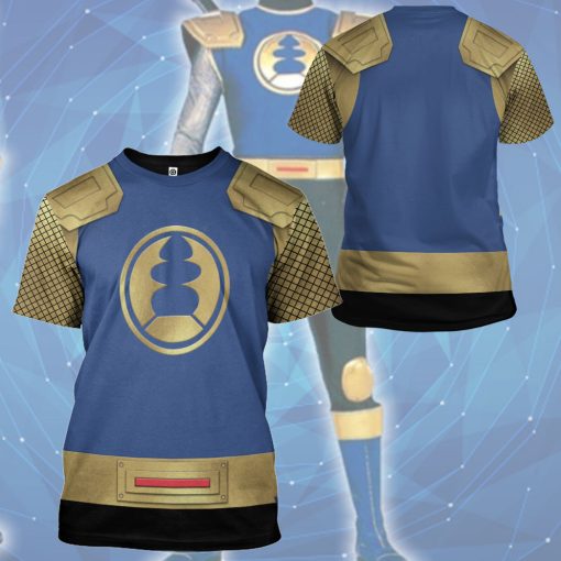 Gearhumans 3D The Navy Thunder Rangers Ninja Storm Custom Tshirt Hoodie Apparel - Image 9