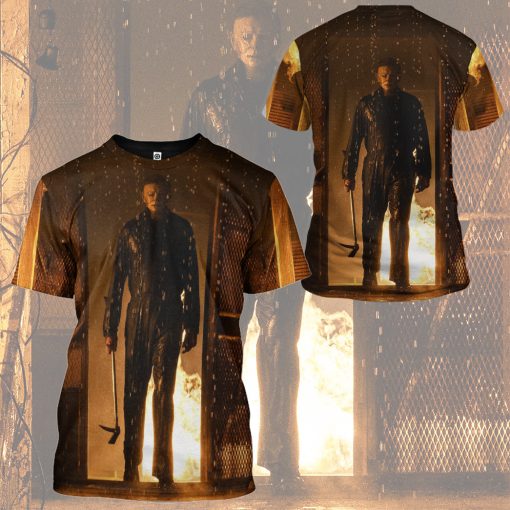 Gearhumans 3D Halloween Kills Michael Myers Custom Tshirt Hoodie Apparel - Image 9