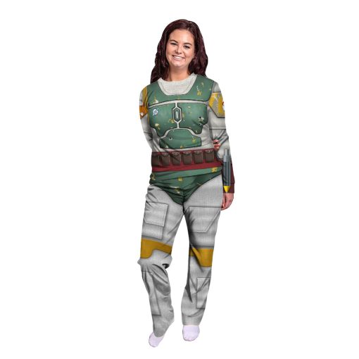 Gearhumans 3D S.W Boba Fett Custom Family Pyjamas