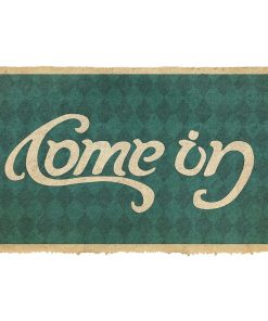 Gearhumans 3D Come In Then Go Away Custom Doormat