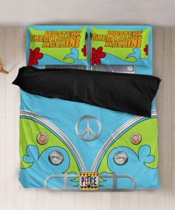 Gearhumans 3D The Mystery Machine Hippie Van Custom Bedding Set