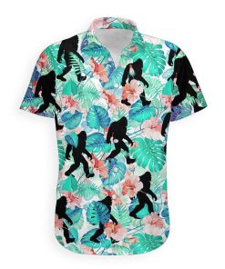 3D Bigfoot Hawaii Shirt hawaii Short Sleeve Shirt S
