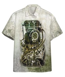 3D Drag Racing Hawaii Shirt Custom Shorts Sleeve Shirt GV051110 Short Sleeve Shirt Short Sleeve Shirt S 