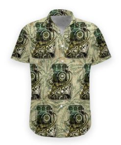 3D Drag Racing Hawaii Shirt hawaii Short Sleeve Shirt 